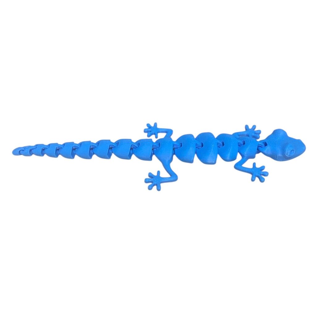 7" Articulated Lizard - Cyan - 3004-11
